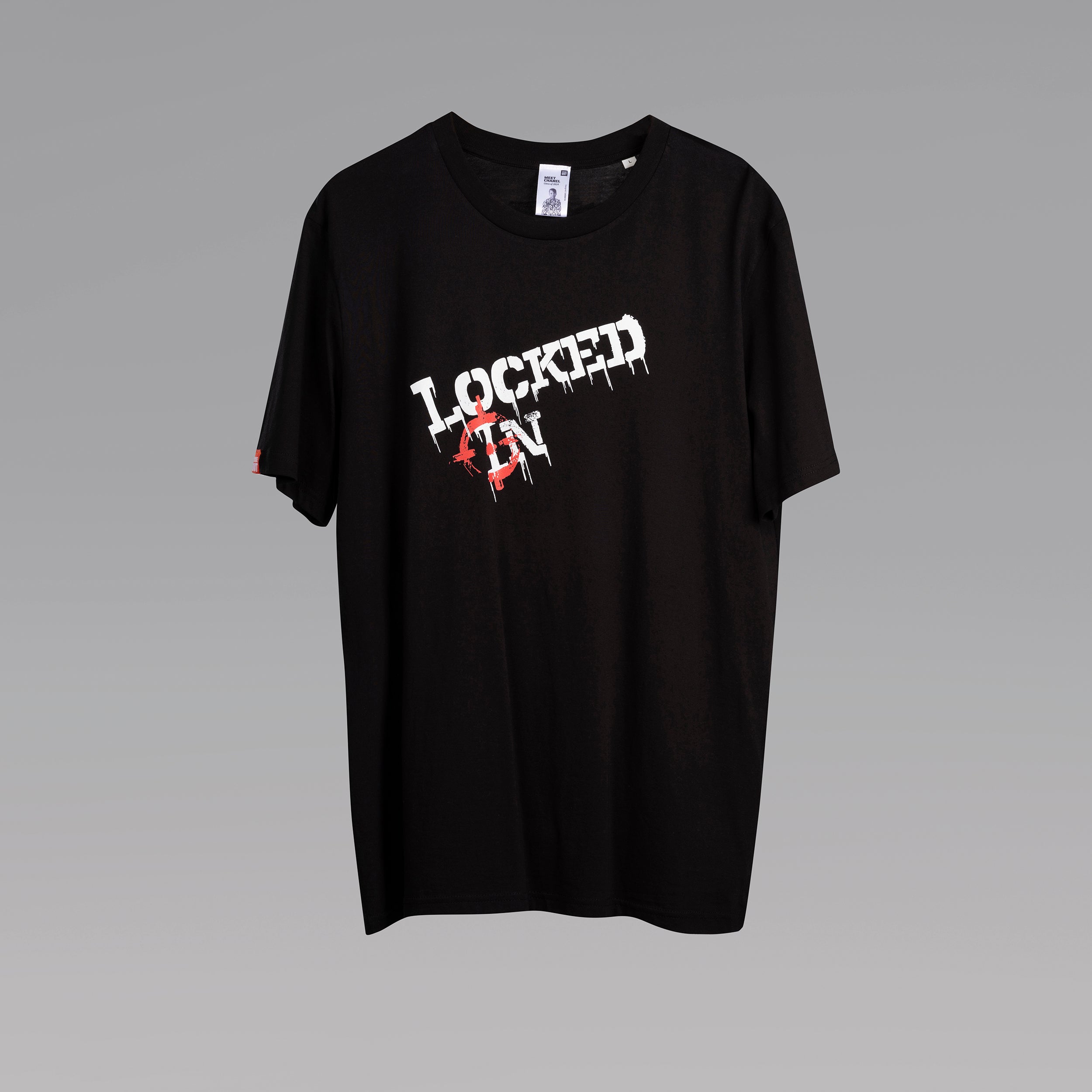 'Locked In' Black T-shirt by Chanel