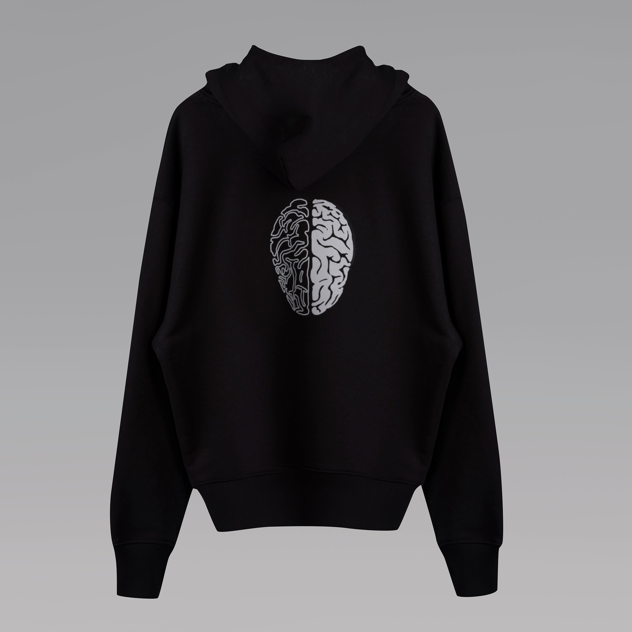 'Re-Think' Black Hoodie by Joe